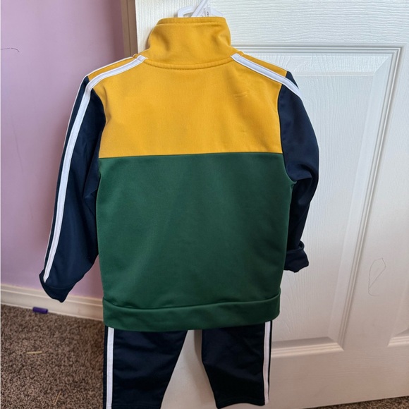 Adidas Kids' Navy and Gold Joggers - Picture 3 of 5